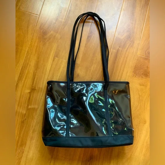 See through shop side bag